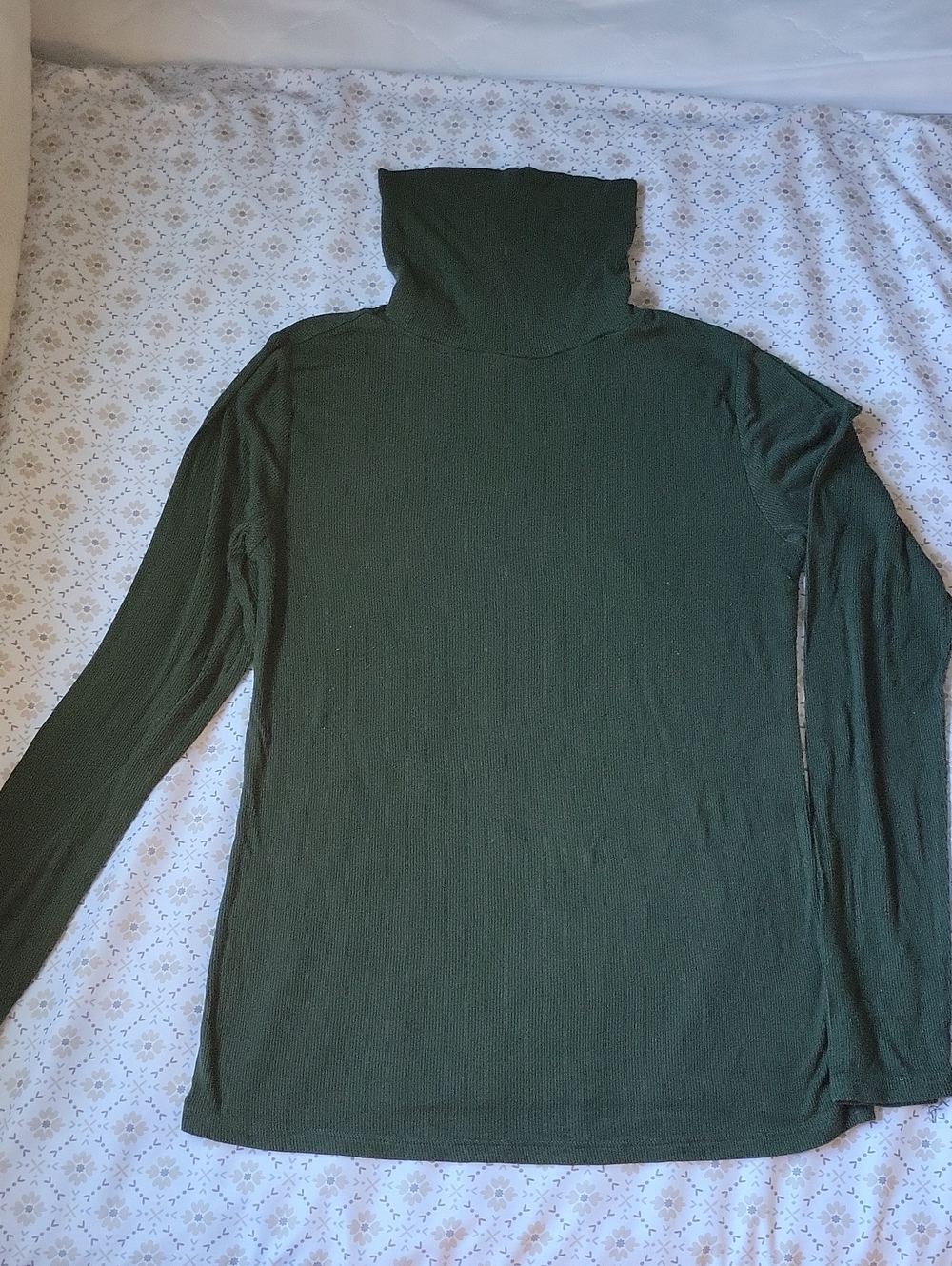 dip Dark Green Turtleneck Cowl Sweater